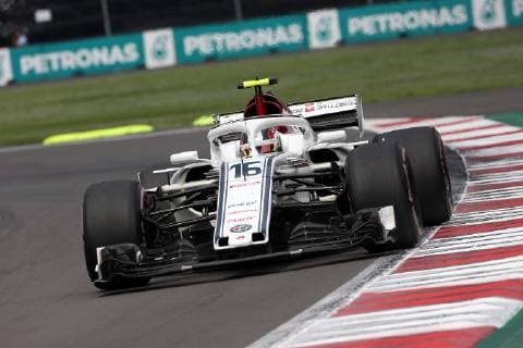 Photo4 LaPresse 28 10 2018 Mexico City,Mexico Grand Prix Formula One Mexico 2018 In the pic: Charles Leclerc (MON) Sauber C37  Copyright: xPhoto4 LaPressex