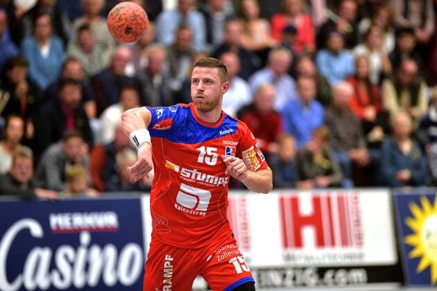 20-10-2018 pmk NA162866 Handball Herren 2.Bundesliga Saison 2018 2019 TuS-N-Luebbecke Martin STROBEL (15) Balingen