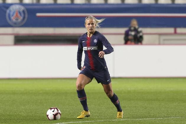 Hanna Glas (Psg) FOOTBALL : PSG Vs Linkopings FC - Ligue des Champions Feminine - 31 10 2018 MichaelBaucher Panoramic 