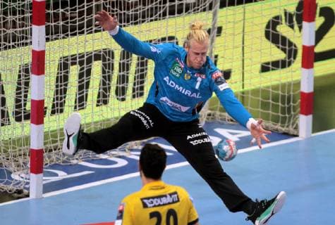 03.11.2018 Veszprem(Hungary) Telekom Veszprem-Rhein-Neckar Löwen EHF Champions League men s handball Mikael Appelgren Rhein-Neckar Löwen : 