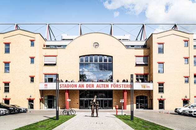 Berlin, Deutschland, 26.08.2018: Stadion an der alten Försterei Foersterei, Fußball 2. Bundesliga Saison 2018 2019, 1. FC Union Berlin - FC St. Pauli. DFL REGULATIONS PROHIBIT ANY USE OF PHOTOGRAPHS AS IMAGE SEQUENCES AND OR QUASI-VIDEO.