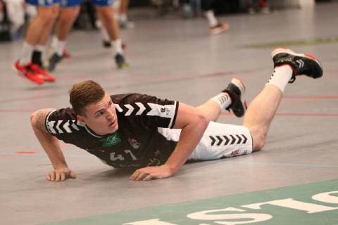 Handball Handball 3.Liga Nord 2018 2019 - Handball Sportverein Hamburg vs. TSV Bayer Dormagen Dominik Vogt (Hamburg), Sporthalle Hamburg Hamburg