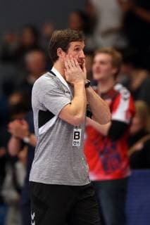 Handball Handball 3.Liga Nord 2018 2019 - Handball Sportverein Hamburg vs. TSV Bayer Dormagen Trainer Torsten Jansen (Hamburg), Sporthalle Hamburg Hamburg