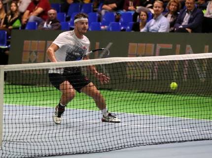 04.11.2018 - Tennis - ATP Tennis Herren Challenger Cup - Bauer Watertechnology-Cup 2018 - Internationale Deutsche Hallenmeisterschaft - Finale Doppel - DaMa - Jonny Omara O Mara (GBR)