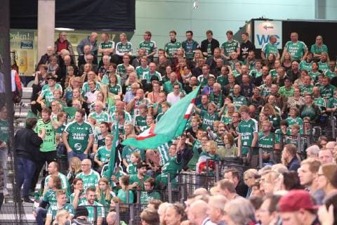SG Flensburg-Handewitt vs Skjern Handbold, Handball, EHF Champions League Gruppenphase, 04.11.18 Fans Skjern