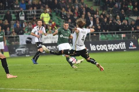 vs (angers) FOOTBALL : Saint Etienne vs Angers - Ligue 1 Conforama - 04 11 2018 FredericChambert Panoramic 
