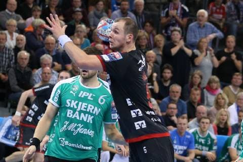 SG Flensburg-Handewitt vs Skjern Handbold, Handball, EHF Champions League Gruppenphase, 04.11.18 Simon Hald Jensen (SG Flensburg-Handewitt, 05)