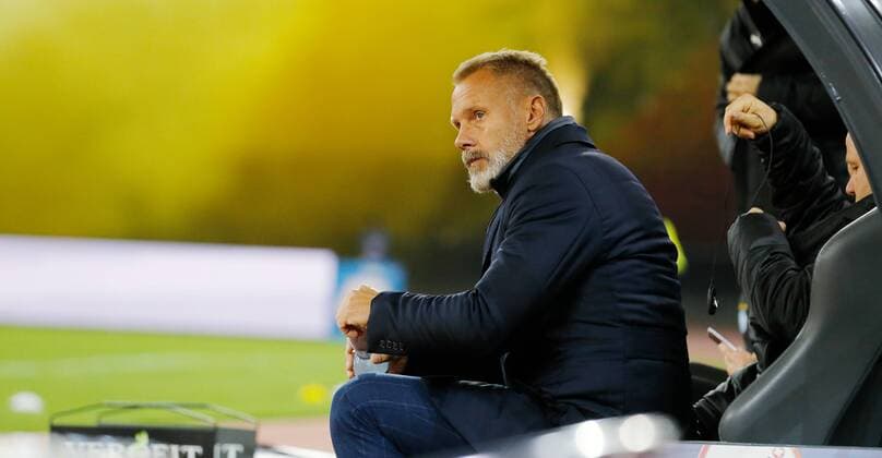 03.11.2018 Letzigrund Stadion Zürich , SCHWEIZ , Saison 2018 2019 Herren Fussball Super League Grasshopper Club Zürich - BSC Young Boys Bern Trainer Thorsten Fink (Grasshopper) *** 03 11 2018 Letzigrund Stadium Zurich SWITZERLAND Season 2018 2019 Men Football Super League Grasshopper Club Zurich BSC Young Boys Bern Trainer Thorsten Fink Grasshopper 