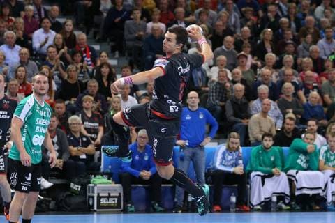 Rasmus Lauge Schmidt (SG Flensburg-Handewitt, 25) Flensburg Schleswig-Holstein Deutschland Flens-Arena Copyright: xAgentur54Gradx xSpeedphotosx