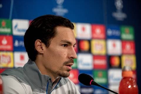 03.11.2018, Fussball, Saison 2018 2019, Champions League, 4. Spieltag -Pressekonferenz + Abschlusstraining FC Schalke 04 Benjamin STAMBOULI (FC Schalke 04) Gelsenkirchen Veltins Arena NRW Deutschland
