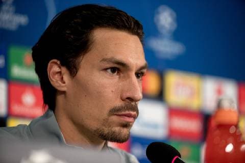 03.11.2018, Fussball, Saison 2018 2019, Champions League, 4. Spieltag -Pressekonferenz + Abschlusstraining FC Schalke 04 Benjamin STAMBOULI (FC Schalke 04) Gelsenkirchen Veltins Arena NRW Deutschland