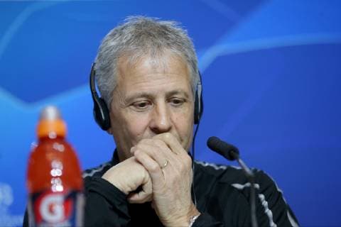 Trainer Lucien Favre ( Borussia Dortmund ), Pressekonferenz, Atletico Madrid vs. Borussia Dortmund, Fussball, Champions League Gruppenphase, 05.11.2018 Pressekonferenz , Atletico Madrid vs. Borussia Dortmund, Fussball, Champions League Gruppenphase, 05.11.2018 Madrid Copyright: xLanger Eibner-Pressefotox EP_HLR