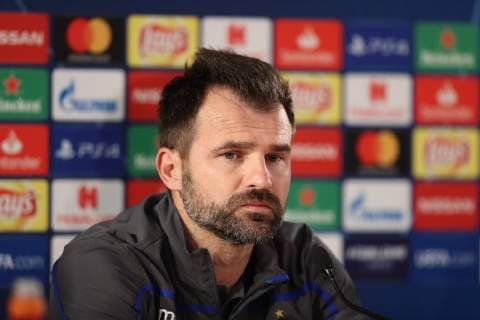 Club Brugge s head coach Ivan Leko pictured during a press conference PK Pressekonferenz of Belgian soccer team Club Brugge KV in the Principality of Monaco, Monday 05 November 2018. Tomorrow Club will meet AS Monaco on day four of the UEFA Champions League, in group A. BRUNOxFAHY  x05462153x