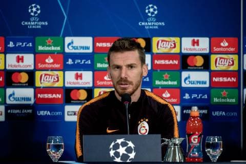 05.11.2018, Fussball, Saison 2018 2019, Champions League, 4. Spieltag -Pressekonferenz + Abschlusstraining Galatasaray Istanbul Serdar Aziz (Galatasaray Istanbul) Gelsenkirchen Veltins Arena NRW Deutschland