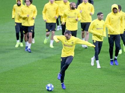 Paco Alcacer ( Borussia Dortmund 9 ), Training, Atletico Madrid vs. Borussia Dortmund, Fussball, Champions League Gruppenphase, 05.11.2018 Training , Atletico Madrid vs. Borussia Dortmund, Fussball, Champions League Gruppenphase, 05.11.2018 Madrid Copyright: xLanger Eibner-Pressefotox EP_HLR