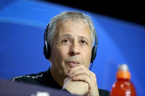 Trainer Lucien Favre ( Borussia Dortmund ), Pressekonferenz, Atletico Madrid vs. Borussia Dortmund, Fussball, Champions League Gruppenphase, 05.11.2018 Pressekonferenz , Atletico Madrid vs. Borussia Dortmund, Fussball, Champions League Gruppenphase, 05.11.2018 Madrid Copyright: xLanger Eibner-Pressefotox EP_HLR