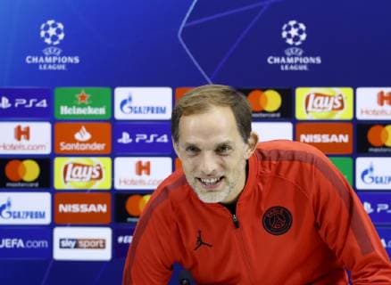 November 5, 2018 - Naples, Italy - Psg press conference PK Pressekonferenz : UEFA Champions League .Paris Saint-Germain manager Thomas Tuchel at San Paolo Stadium in Naples, Italy on November 5, 2018. Psg Press Conference  - ZUMAn230 20181105_zaa_n230_257 Copyright: xMatteoxCiambellix