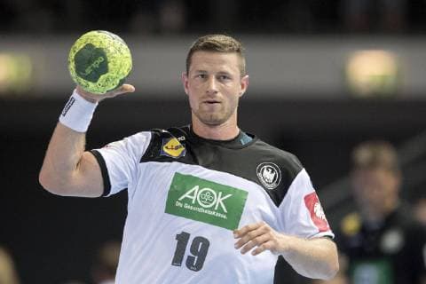 Martin STROBEL (GER), halbe Figur, Halbfigur, in Aktion; Handball Laenderspiel der Maenner, Qualifikatiionsspiel zur EHF Europameisterschaft 2020, Deutschland (GER) - Isreal (ISR) 37:21, am 24.10.2018 in Wetzlar Deutschland