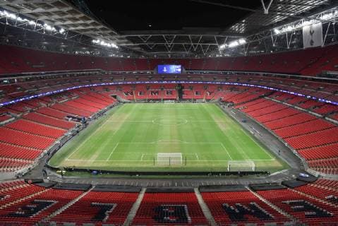 Tottenham Hotspur v PSV Eindhoven UEFA Champions League A general view of Wembley Stadium prior to the UEFA Champions League match at Wembley Stadium, London Content Not Available For UK Newspapers Copyright: xMartynxHaworthx FIL-12502-0007