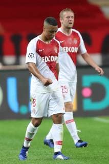 Fußball, CL, AS Monaco - FC Brügge Monaco s Youri Tielemans looks dejected during a game between AS Monaco and Belgian soccer team Club Brugge KV in the Principality of Monaco, Tuesday 06 November 2018, on day four of the UEFA Champions League, in group A. BRUNOxFAHY  x05462760x