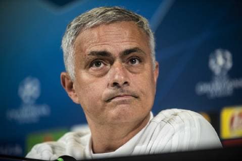 Jose Mourinho of Manchester United ManU during the press conference PK Pressekonferenz before the UEFA Champions League match between Juventus and Manchester United at the Juventus Stadium, Turin, Italy on 6 November 2018. Copyright: xAlbertoxGandolfox 21830004