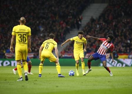Madrid, Spain. 06th November 2018: Axel Witsel, midfield from Borussia Dortmund, during the UEFA Champions League group stage against Atletico de Madrid at estadio Wanda Metropolitano. (Photo by: Ivan Abanades Medina Cordon Press).  xIvanxAbanadesxMedinax xx