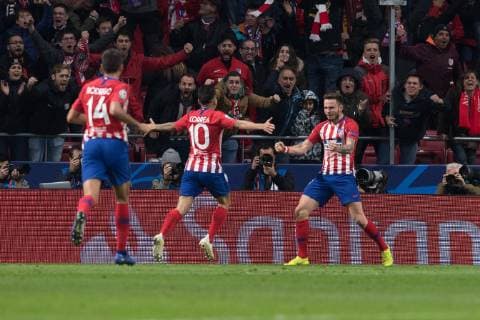 Fußball Champions League Gruppenphase 4. Spieltag Atletico Madrid - Borussia Dortmund am 06.11.2018 im Wanda Metropolitano in Madrid X DFL Regulations prohibit any use of photographs as image sequences and or quasi video.