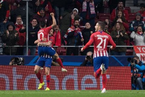 Fußball Champions League Gruppenphase 4. Spieltag Atletico Madrid - Borussia Dortmund am 06.11.2018 im Wanda Metropolitano in Madrid X DFL Regulations prohibit any use of photographs as image sequences and or quasi video.