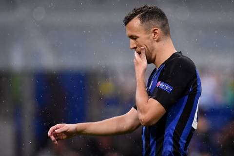 Ivan Perisic of Internazionale reacts during the Uefa Champions League 2018 2019 Group B football match between Internazionale and Barcelona in San Siro stadium, Milano, November, 06, 2018 Foto Andrea Staccioli Insidefoto andreaxstaccioli