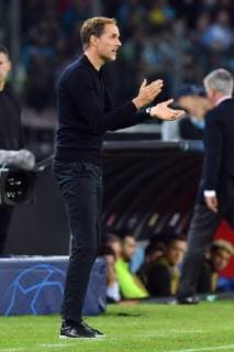 As Napoli 06 11 2018 - Champions League Napoli-Paris Saint Germain foto Antonello Sammarco Image nella foto: Thomas Tuchel 
