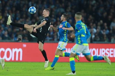 Dries Mertens Napoli Napoli 06-11-2018 Stadio San Paolo Football Calcio UEFA Champions League 2018 2019 Group C Napoli - Paris Saint Germain Foto Cesare Purini Insidefoto cesarexpurini