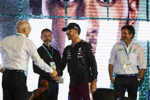 Formel 1, GP von Brasilien, Lewis Hamilton Pressekonferenz Coletiva de Imprensa Lewis Hamilton SÃO PAULO, SP - 07.11.2018: COLETIVA DE IMPRENSA LEWIS HAMILTON - British rider Lewis Hamilton, the current five-time F1 world champion, holds a press conference PK Pressekonferenz this Wednesday (07) promoted by Petronas, the oil company that sponsors his current team, Mercedes. The Englishman will participate in the F1 Brazil Grand Prix, which takes place this weekend in Interlagos. (Photo: Emerson Santos Fotoarena) x1636050x  EmersonxSantos