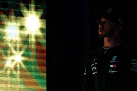 November 7, 2018 - Sao Paulo, Sao Paulo, Brazil - Sao Paulo, Sao Paulo, Brazil - Nov, 2018 - LEWIS HAMILTON a five-time Formula One world champion by the Mercedes-AMG Petronas Motorsports team during a press conference PK Pressekonferenz launching the new line of lubricants from his team s sponsor Petronas Lubrificants International. Sao Paulo, Brazil, November 7, 2018. Lewis Hamilton during press conference at Sao Paulo - ZUMAc168 20181107_zap_c168_004 Copyright: xMarceloxChellox