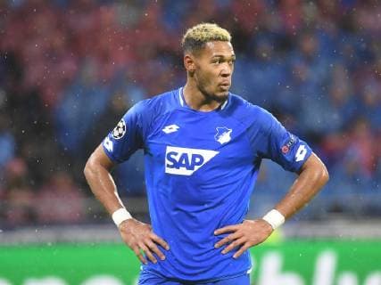 07.11.2018, xmeix, Fussball UEFA Champions League, Olympique Lyon - TSG 1899 Hoffenheim, emspor, v.l. Joelinton (TSG 1899 Hoffenheim) DFL DFB REGULATIONS PROHIBIT ANY USE OF PHOTOGRAPHS as IMAGE SEQUENCES and or QUASI-VIDEO Lyon