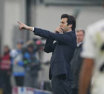 Partido de Liga de Campeones entre el Viktoria Plzen y el Real Madrid. En la imagen, Solari.Champions League match between Viktoria Plzen and Real Madrid. In this picture, Solari. 