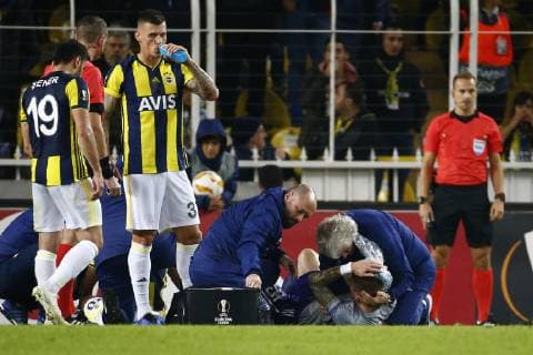 Ognjen Vranjes defender of Anderlecht pictured during the Europa League Group Stage FOOTBALL : Fenerbahce Vs Rsc Anderlecht - Ligue Europa - 08 11 2018 PhotoNews Panoramic 