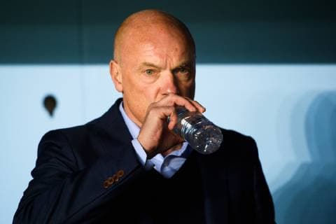 181108 Head coach Uwe Rösler of Malmö FF during the Europa League group stage match between Malmö FF and Sarpsborg 08 on November 8, 2018 in Malmö. Photo: Petter Arvidson BILDBYRN kod PA 92149  Copyright: PETTERxARVIDSON BB181108PA039
