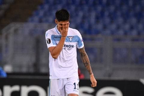 Photo Alfredo Falcone - LaPresse08 11 2018 Roma (Italy SoccerLazio - MarsigliaEurope League 2018 2019 - Olimpico Stadium of RomaIn the pic:correa celebrates  Copyright: xAlfredoxFalconex-xLaPresse ALFREx