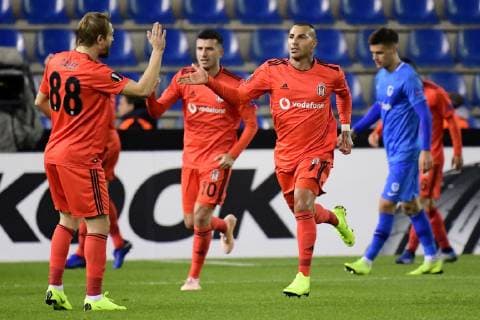 GENK, BELGIUM - NOVEMBER 8 : Ricardo Quaresma midfielder of Besiktas JK celebrates scoring a goal during the UEFA Europa League, Group Stage - Group 1 match between KRC Genk and Besiktas JK at the KRC Genk Arena on November 08, 2018 in Genk, Belgium, 8 11 2018 FOOTBALL : KRC Genk v Besiktas : UEFA Europa League - 08 11 2018 PHOTONEWS PANORAMIC  775219917