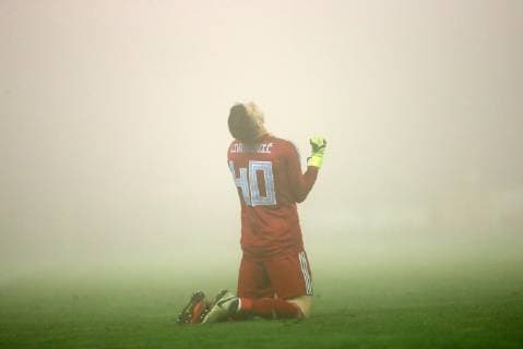 Dinamo vs. Spartak Trnava for European Spring 08.11.2018., Croatia, Stadium Maksimir, Zagreb - UEFA Europa League, Group D, Round 4, GNK Dinamo - FC Spartak Trnava. Dominik Livakovic  IgorxKralj PIXSELL