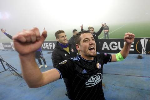 Dinamo vs. Spartak Trnava for European Spring 08.11.2018., Croatia, Stadium Maksimir, Zagreb - UEFA Europa League, Group D, Round 4, GNK Dinamo - FC Spartak Trnava. Arijan Ademi  IgorxKralj PIXSELL