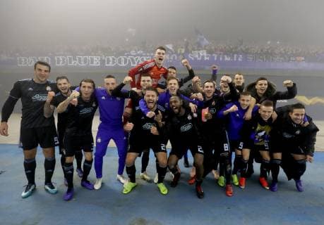 Sport Bilder des Tages Dinamo vs. Spartak Trnava for European Spring 08.11.2018., Croatia, Stadium Maksimir, Zagreb - UEFA Europa League, Group D, Round 4, GNK Dinamo - FC Spartak Trnava.  IgorxKralj PIXSELL
