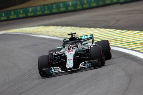 Photo4 LaPresse 09 11 2018 Sao Paulo, Brazil Grand Prix Formula One Brazil 2018 In the pic: Lewis Hamilton (GBR) Mercedes AMG F1 W09  Copyright: xPhoto4 LaPressex