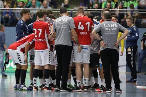 Timeout Handball Sportverein Hamburg, TV Emsdetten vs Handball Sportverein Hamburg, Handball, 2. Bundesliga, 09.11.2018, TV Emsdetten vs Handball Sportverein Hamburg, Handball, 2. Bundesliga, 09.11.2018 Emsdetten Copyright: xEIBNER JanxStrohdiekx EP_JSK