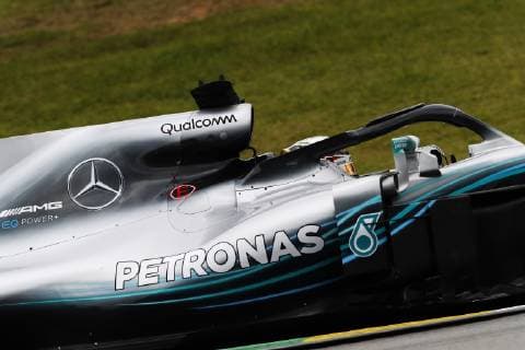 November 10, 2018 - Sao Paulo, Sao Paulo, Brazil - Nov, 2018 - LEWIS HAMILTON of Mercedes, second position in the training. Third free practice for the Brazilian Grand Prix of Formula 1, at the Interlagos race track in Sao Paulo. Sao Paulo, Brazil, November 10, 2018. Formula One Grand Prix Brazil - Free Practice 3 - ZUMAc168 20181110_zap_c168_010 Copyright: xMarceloxChellox