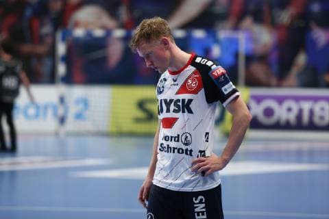 Handball, CL, Paris St. Germain - SG Felnsburg-Handewitt Simon Jondal (Flensburg) HANDBALL : VELUX EHF Champions League - 7eme journee - Paris Saint-Germain HB vs SG Flensburg-Handewitt - 10 11 2018 KevinDomas Panoramic 
