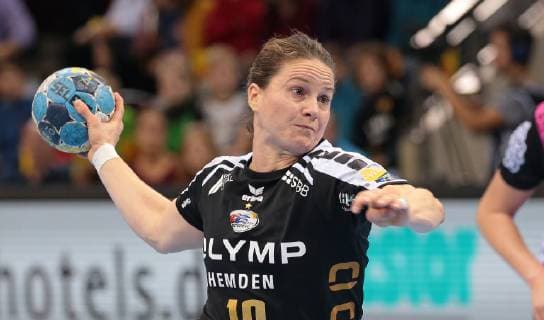 11.11.2018, Deutschland, Bietigheim, Handball Champions-League Frauen Gruppenphase 5. Spieltag Saison 2018 2019 SG BBM Bietigheim vs. Vipers Kristiansand: Anna Loerper (BBM)