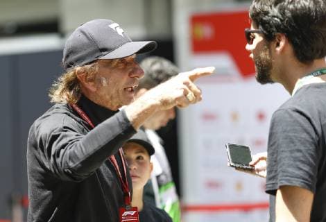 Motorsports: FIA Formula One World Championship WM Weltmeisterschaft 2018, Grand Prix of Brazil World Championship;2018;Grand Prix;Brazil , Emerson Fittipaldi F1 legend Sao Paulo Brazil