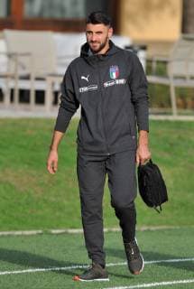 Fußball, Nationalteam Italien Training Photo LaPresse - Jennifer Lorenzini 12 November 2018 Firenze (Italy) Soccer Italy Italian Football meeting - "Coverciano" - training In the pic: Vincenzo Grifo  Copyright: xJenniferxLorenzini LaPressex