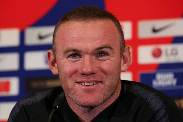 Sport Bilder des Tages Fu?ball, Wayne Rooney Pressekonferenz England Media Day (EMBARGOED UNTIL 2230hrs TUE 13th NOVEMBER 2018) Wayne Rooney pictured during England media day at St Georges Park, Burton upon Trent Content Not Available For UK Newspapers Copyright: xJamesxWilsonx FIL-12553-0014